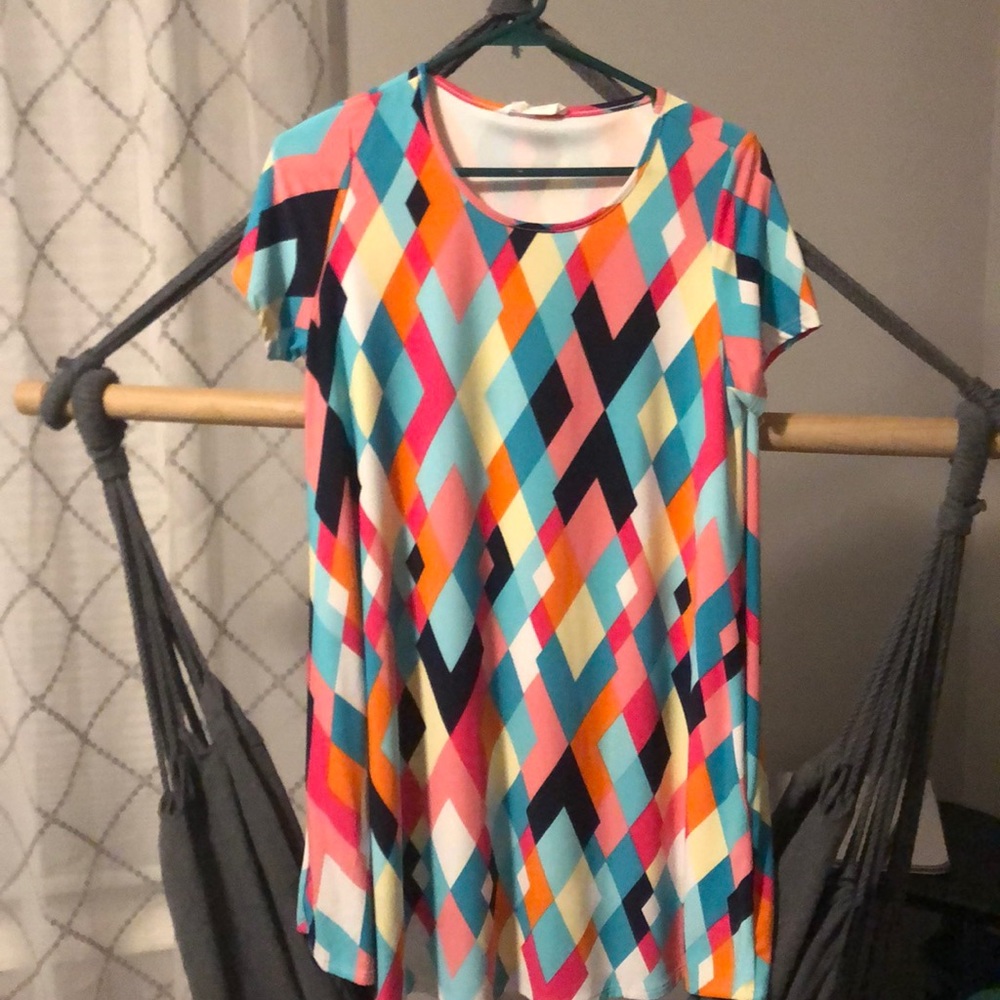 colorful dress